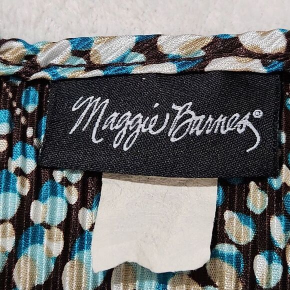 Maggie Barnes Tunic top Size 2X With Sequins Vneck - Picture 11 of 13